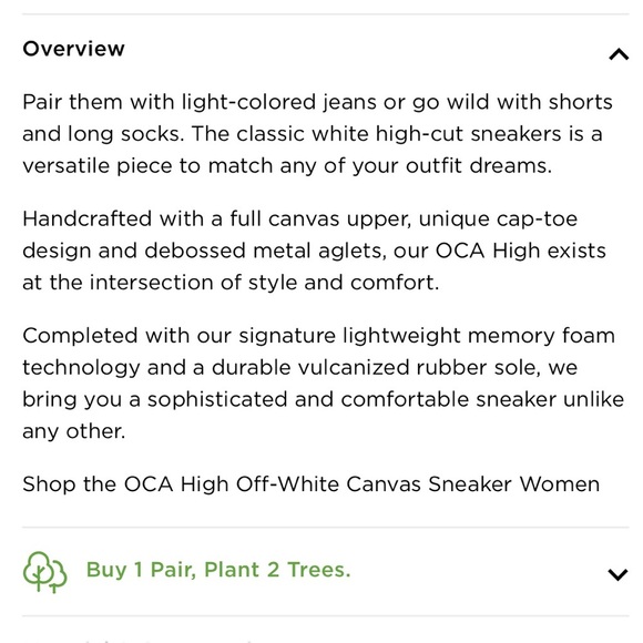 Cariuma OCA High Canvas Sneakers White Size 9 Women’s - Picture 3 of 13